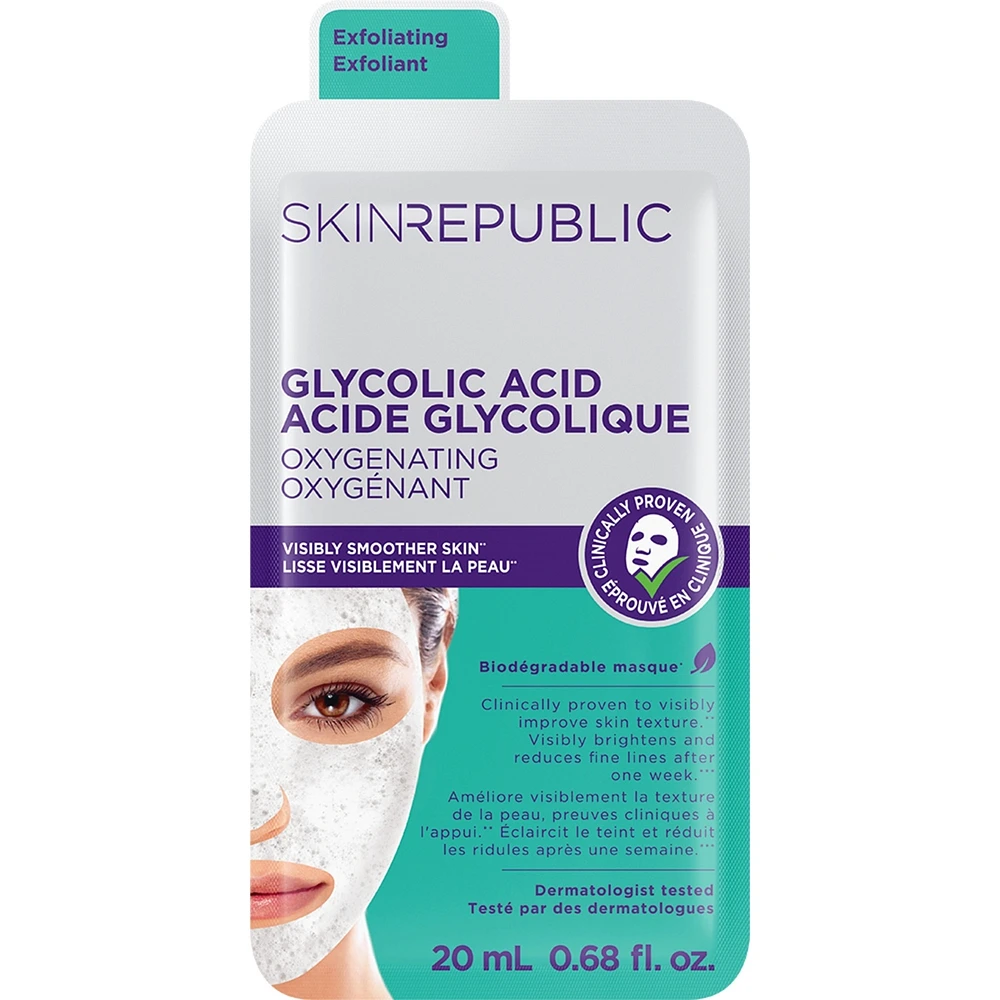 Masque Oxygénant à l'Acide Glycolique