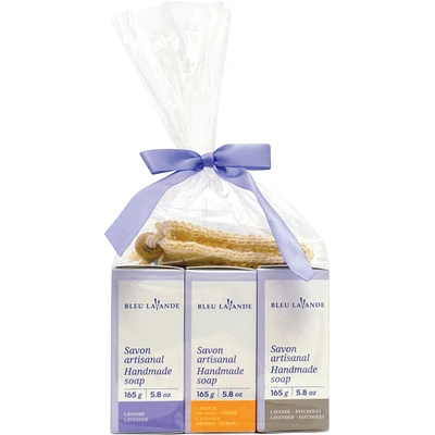 Soaps and ramie glove Set