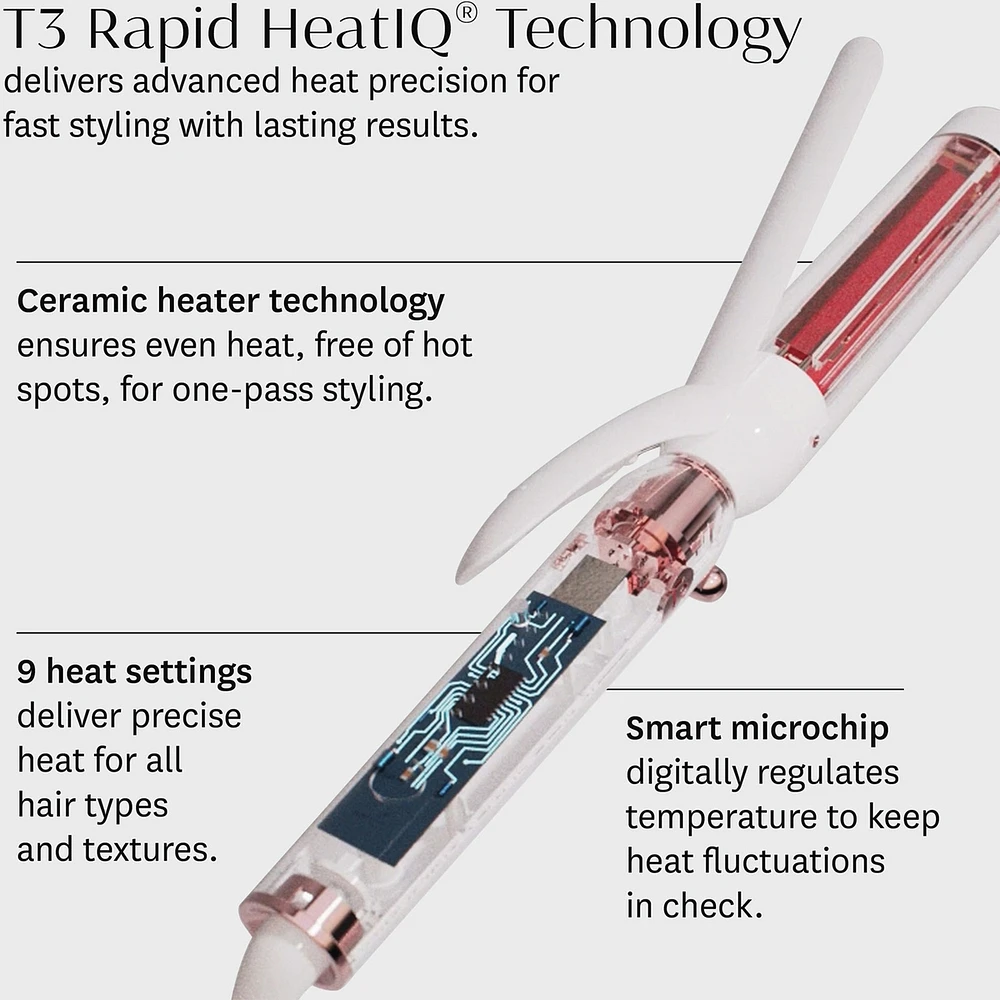 Switch Kit Classic Trio Interchangeable Curling Iron with 3 Barrels