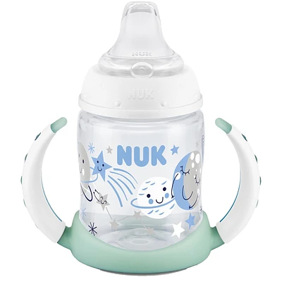 NUK Glow-in-the-Dark Learner Cup, 5 oz (300 mL), 6+ Months, 1 Pack