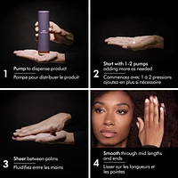 Dyson Chitosan™ Pre-style Cream, Curly to coily light conditioning (100ml)
