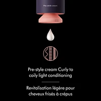 Dyson Chitosan™ Pre-style Cream, Curly to coily light conditioning (100ml)