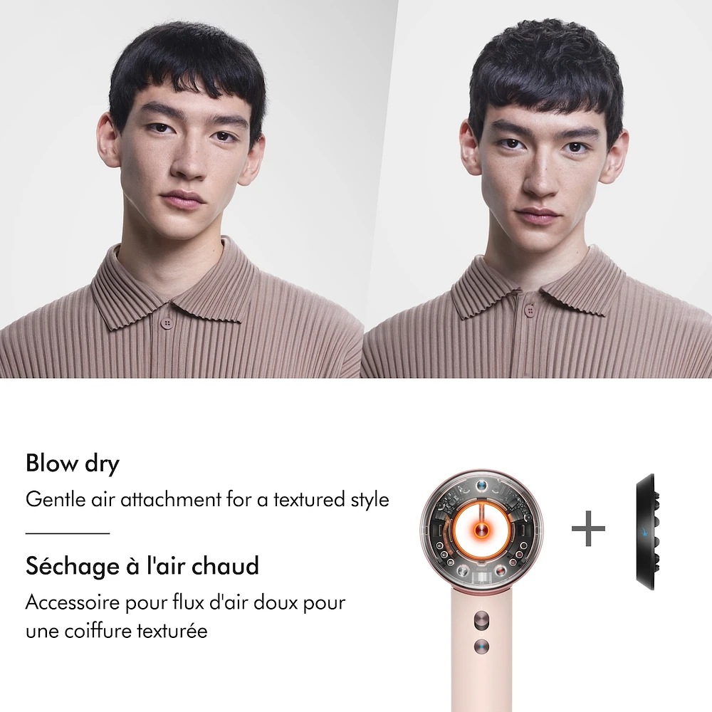 Sèche-cheveux Dyson Supersonic NuralMC en édition spéciale jaspe fleur de prunier
