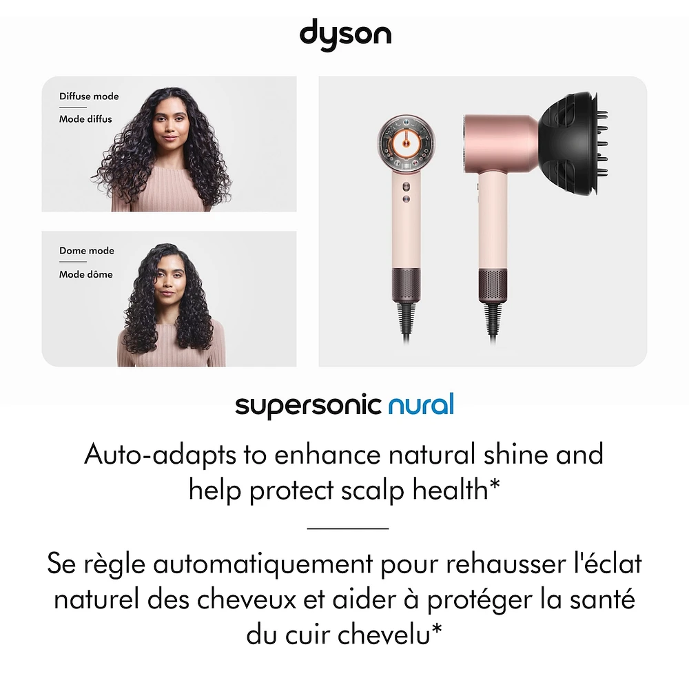 Sèche-cheveux Dyson Supersonic NuralMC en édition spéciale jaspe fleur de prunier