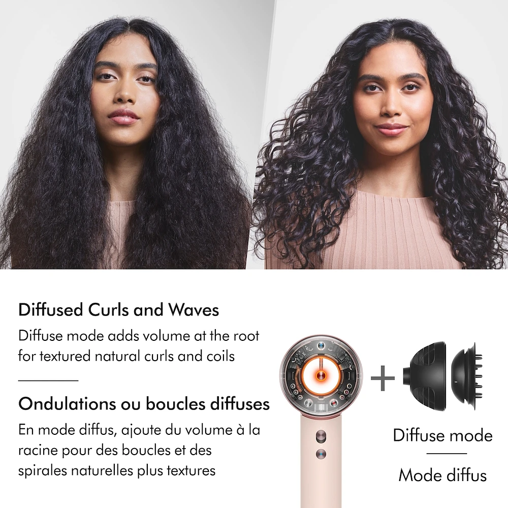 Sèche-cheveux Dyson Supersonic NuralMC en édition spéciale jaspe fleur de prunier