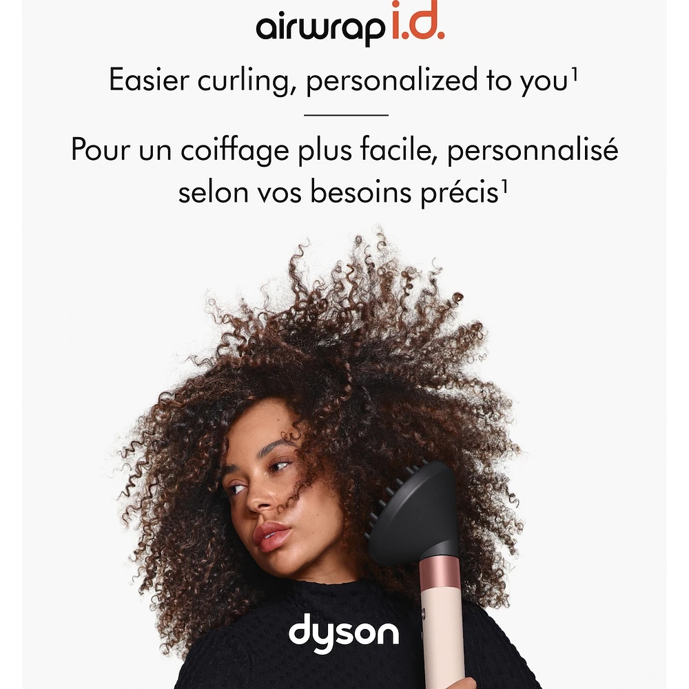Dyson Airwrap i.d.MC séchoir coiffant polyvalent et sèche-cheveux Curly+Coily en édition spéciale jaspe fleur de prunier