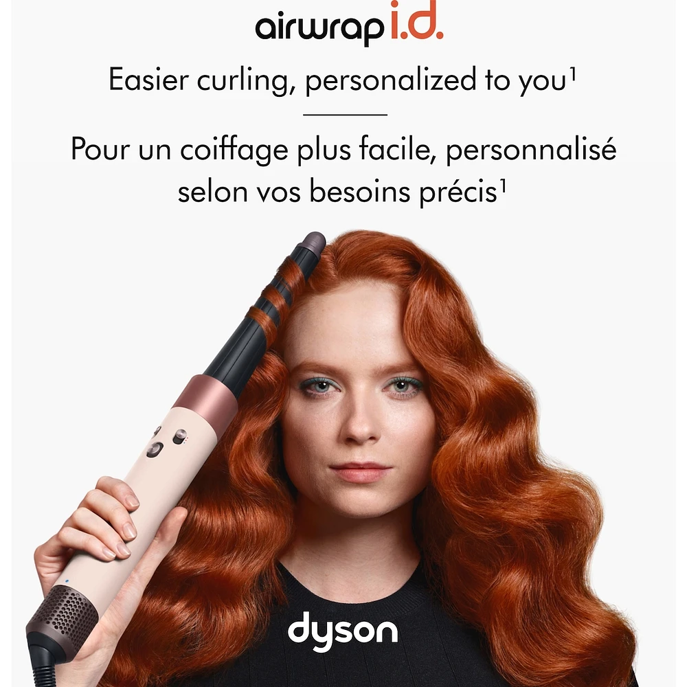 Dyson Airwrap i.d.MC séchoir coiffant polyvalent et sèche-cheveux Straight+Wavy en rose céramique