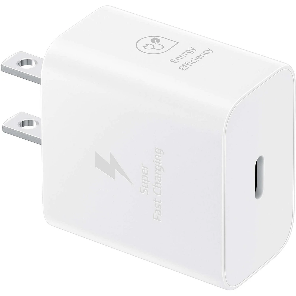 Adaptateur secteur 25W blanc (avec câble)