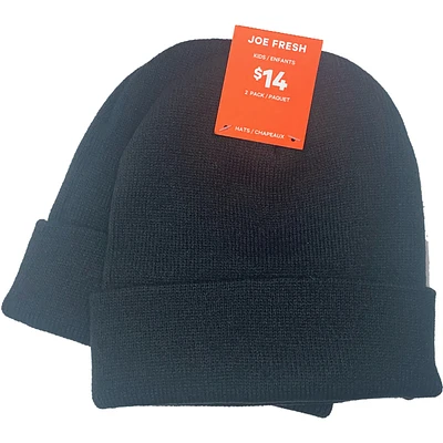 Bonnet Pour Enfants - Noir/Noir