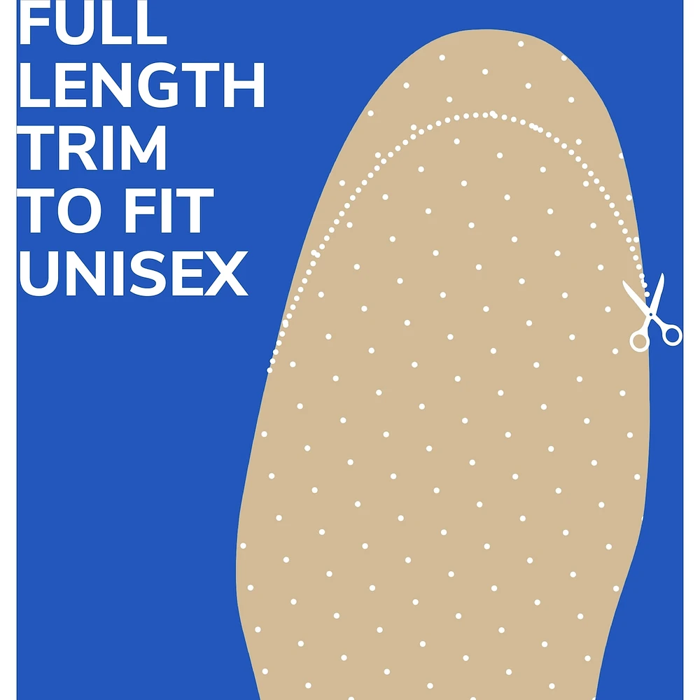 Air-Pillo® with Memory Foam Insoles, Unisex, Trim to Fit Inserts