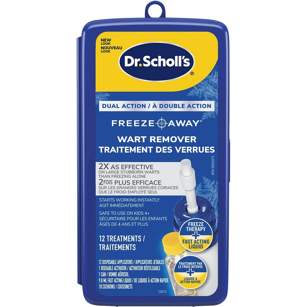 Dr. Scholl’s® Dual Action Freeze Away® Wart Remover