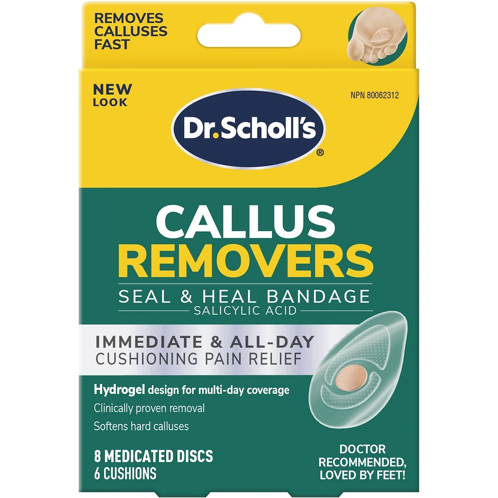 Dr. Scholl’s® Callus Removers with Duragel™ technology
