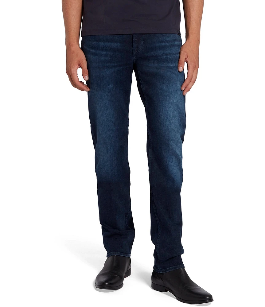 7 For All Mankind Straight Fit Eco Dark Jeans