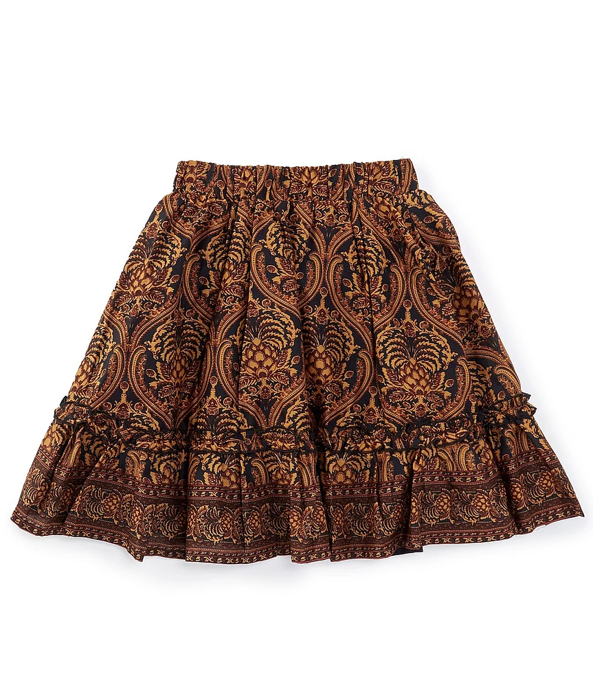 A Loves A Big Girls Ruffle Mini Skirt