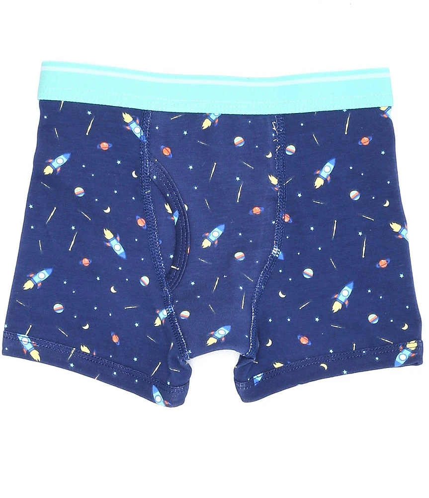 Adventurewear 360 Little Boys Space Rockets Boxer Briefs