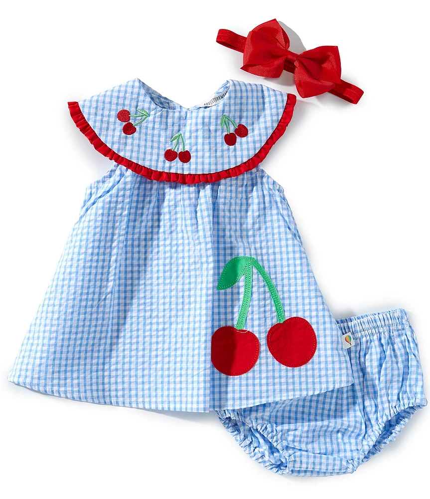 Adventurewear 360 Baby Girls Cherry Print Dress