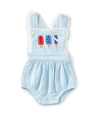 Adventurewear 360 Baby Girls Popsicle Gauze Bubble