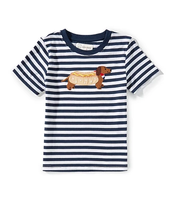Adventurewear 360 Little Boys Stripe Hot Dog T-Shirt