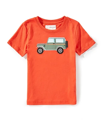 Adventurewear 360 Little Boys Off Road Bronco Applique Short Sleeve T-Shirt