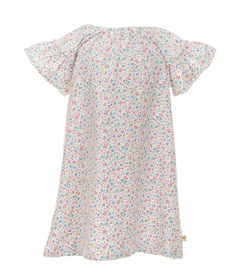 Adventurewear 360 Little Girls Floral Printed Knit Dress