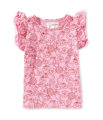 Adventurewear 360 Little Girls Printed Jersey Top