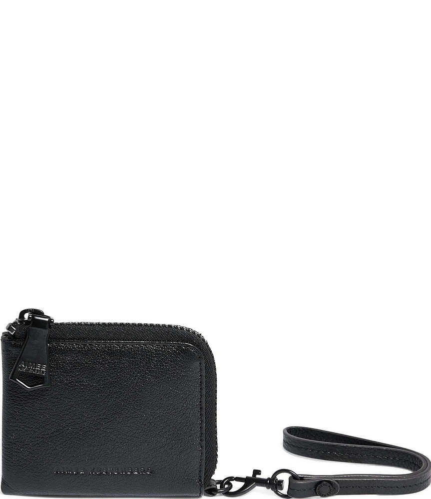 Aimee Kestenberg Ava RFID Black Toned Wristlet Wallet