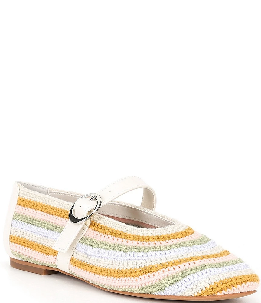 ALDO Quincey Crochet Mary Jane Ballet Flats