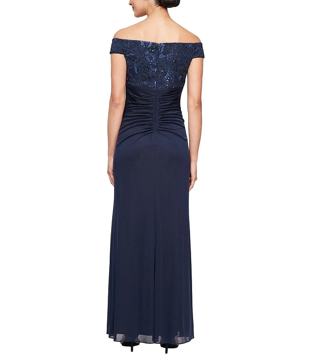 alex evenings embroidered cap sleeve dress Alex Evenings 81171623 main image 1