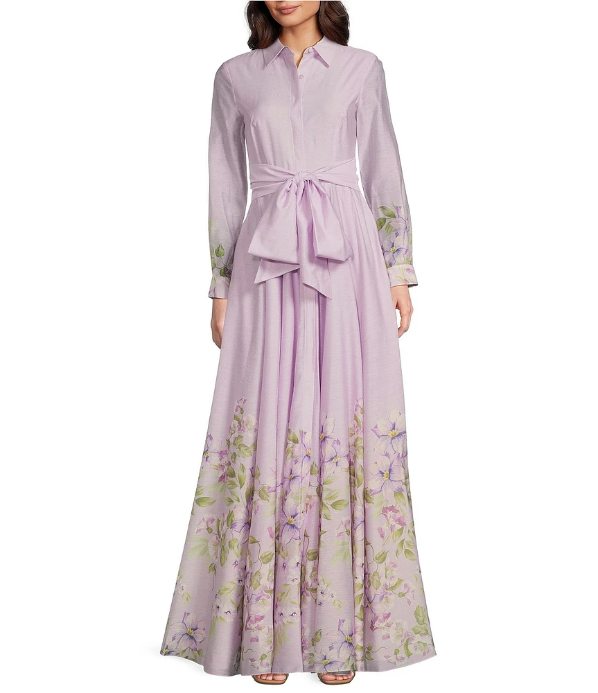 Alex Marie Cheryl Long Sleeve A-Line Gown