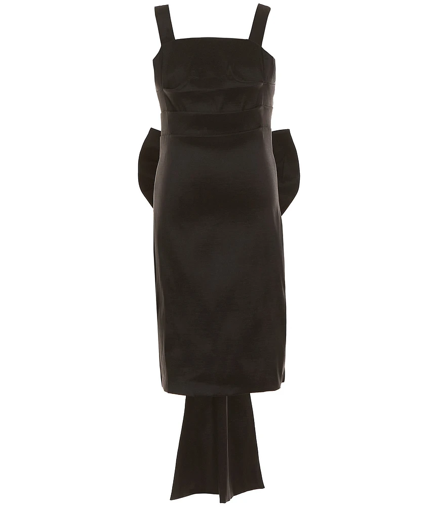Allison & Kelly Big Girls Maddie Sleeveless Bow-Back Sheath Dress