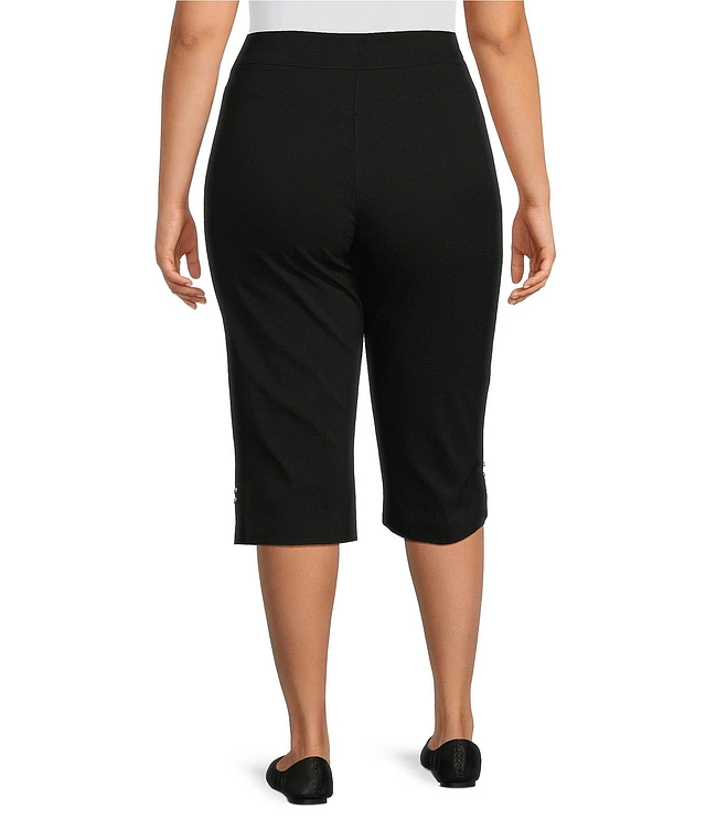 Elastic Waist Allison Daley Capris Dillards Allison Daley Plus