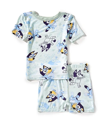 AME Little Boys Happy Bluey Short-Sleeve Pajama T-Shirt & Shorts Set