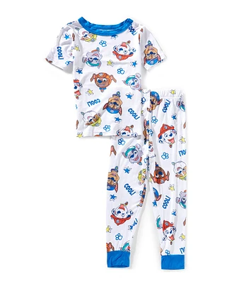 AME Little Boys Paw Patrol Short Sleeve Pajama T-Shirt & Matching Pajama Pant Set