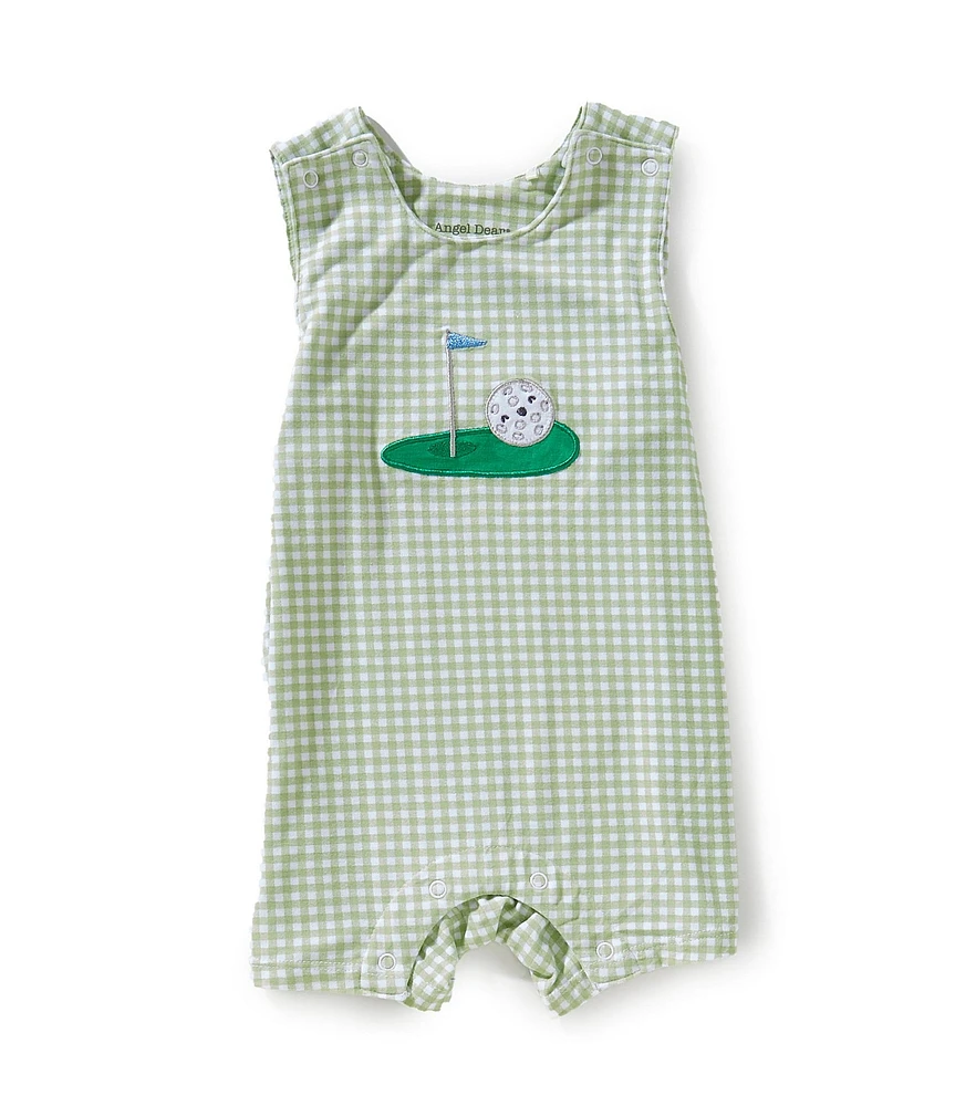Angel Dear Baby Boys Golf Tee Romper