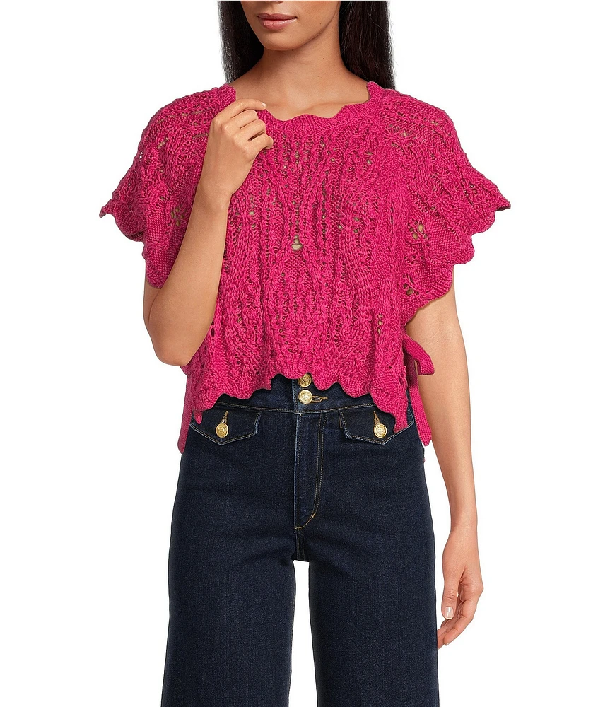Anna & Ava Crochet Poncho