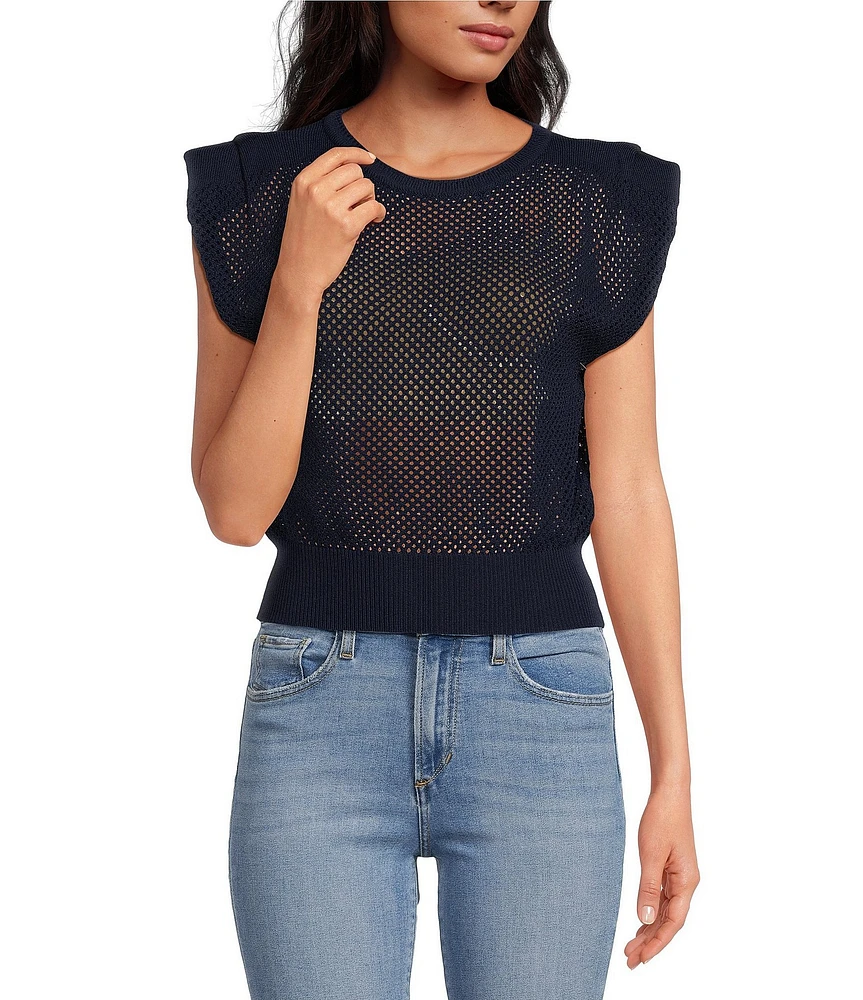 Anna & Ava Open Knit Top