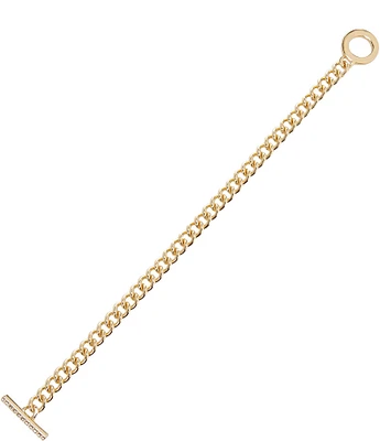 Anna & Ava Waterproof CZ Chain Line Bracelet