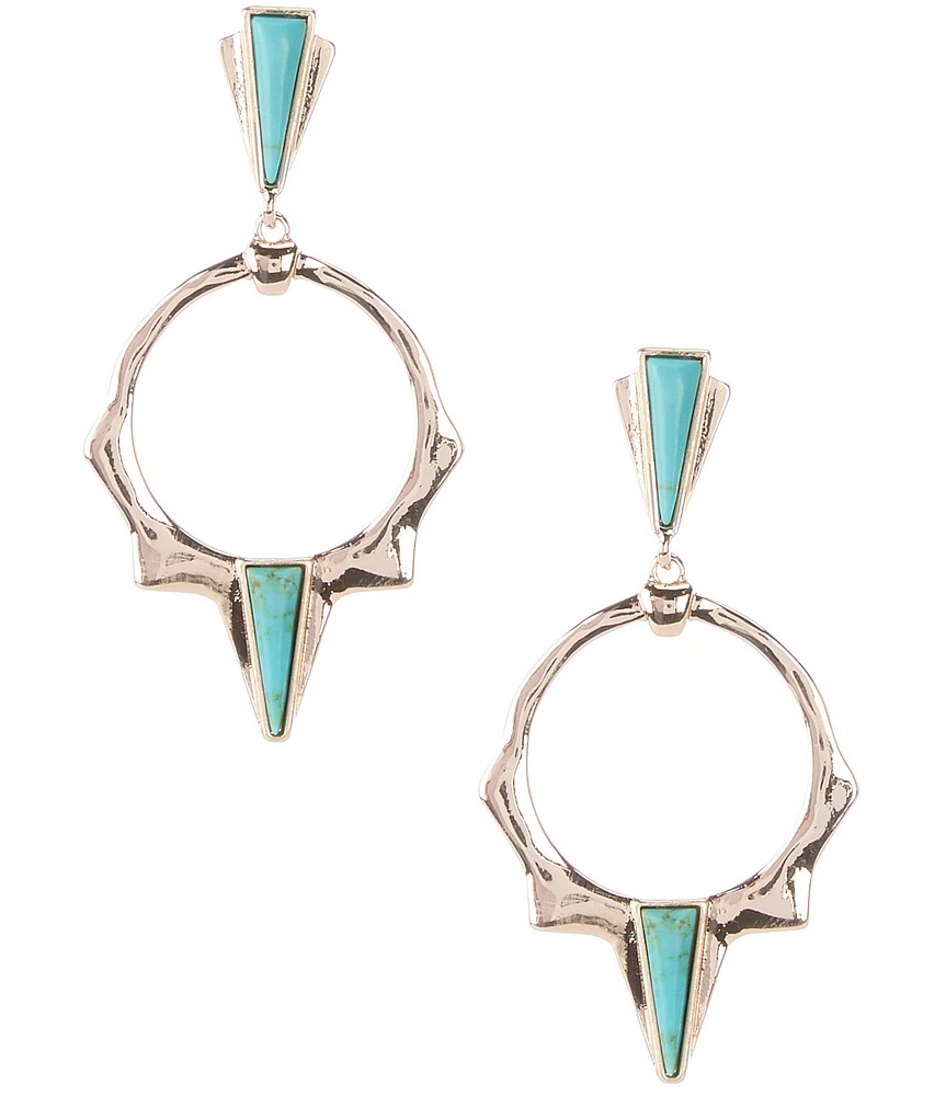 Anna & Ava Western Orbital Statement Drop Earrings