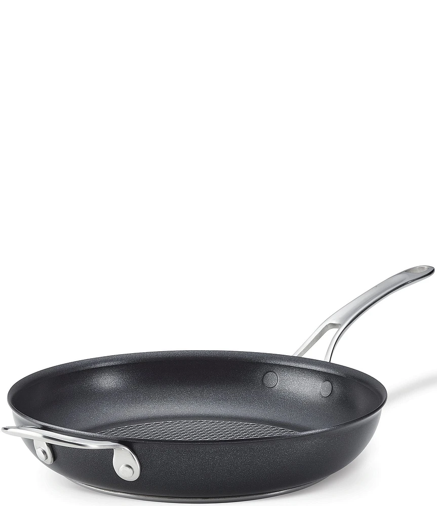 Anolon X SearTech Nonstick Open Frying Pan with Helper Handle, 12#double;