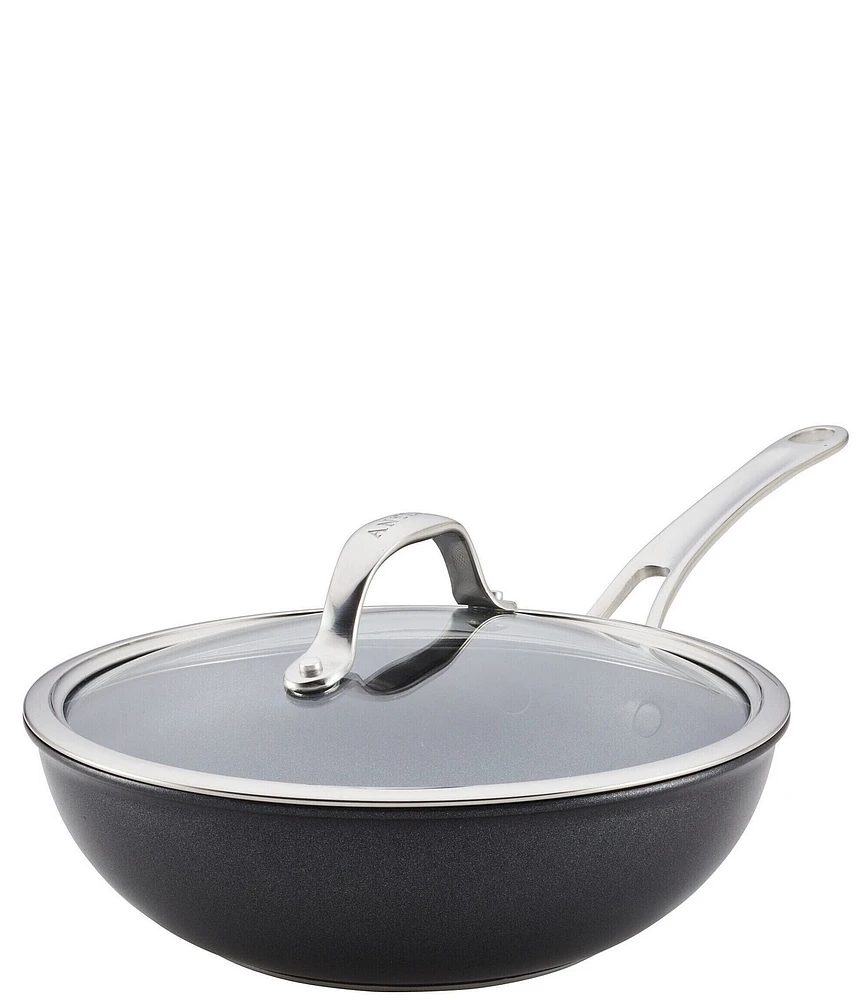 Anolon X Hybrid Nonstick Induction Stir Fry Wok With Lid, 10#double;