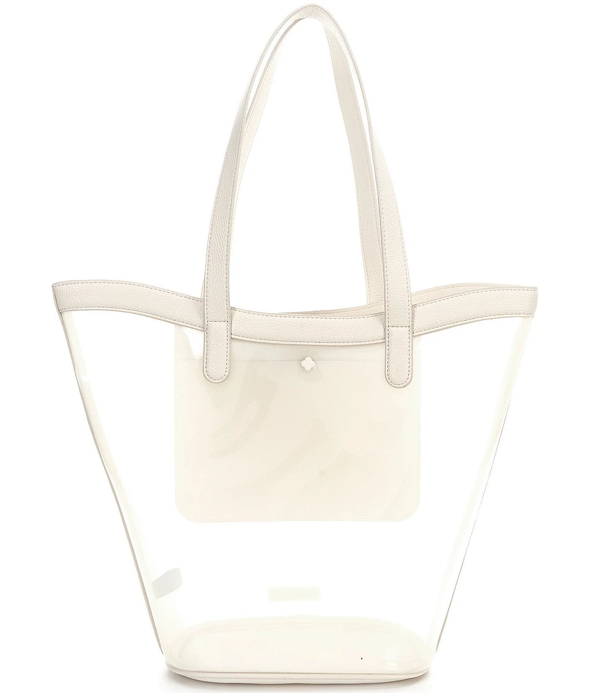 Antonio Melani Jelly Tulip Contrast Trim Tote Bag