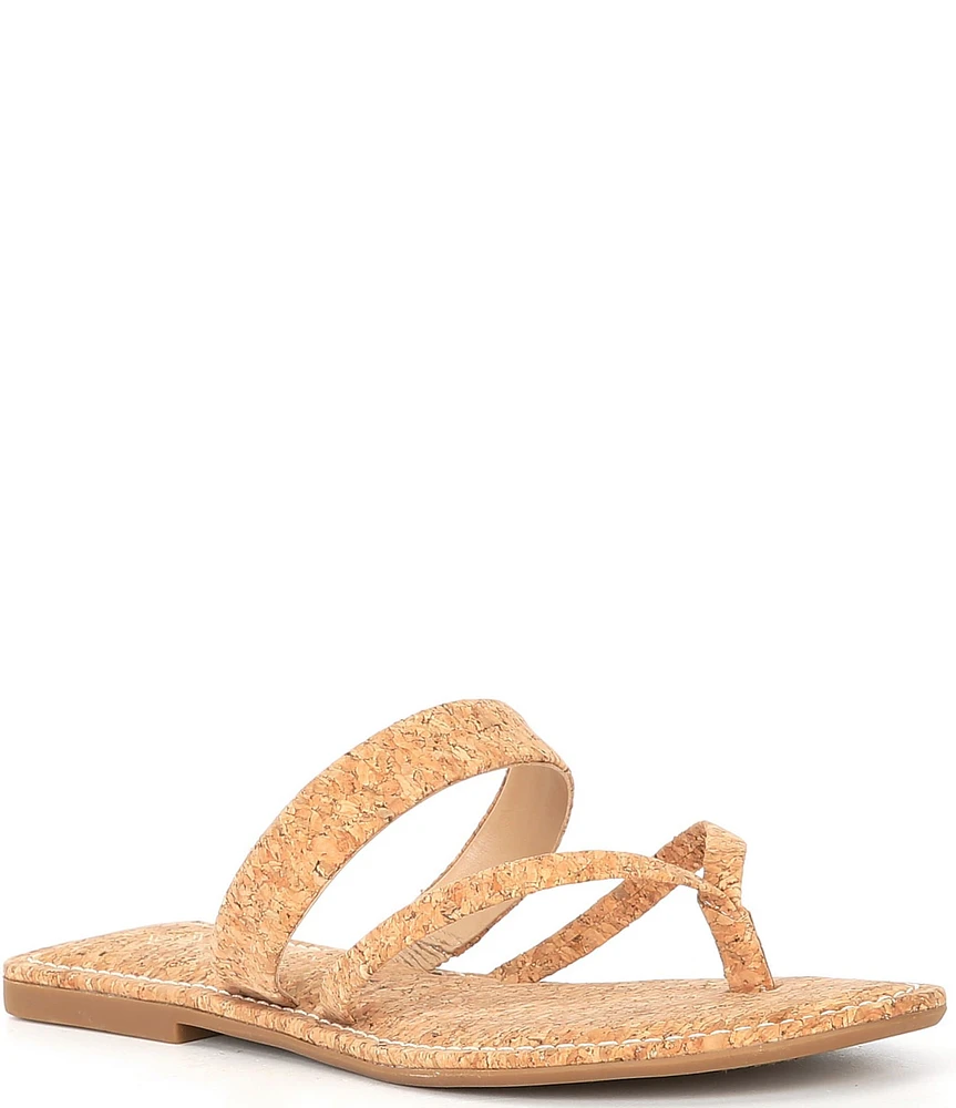 Antonio Melani Kade Cork Thong Flat Sandals