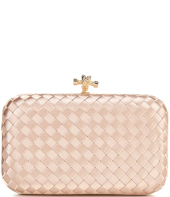 Antonio Melani Mini Weave Minaudiere Clutch