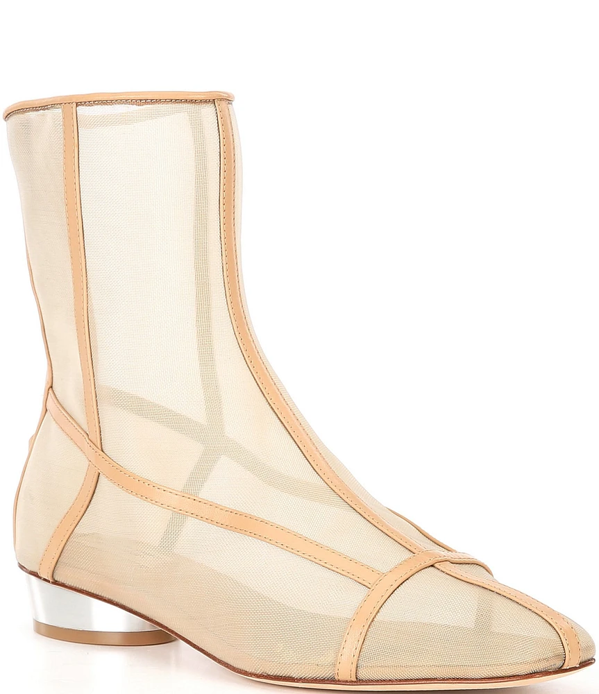 Antonio Melani x Elizabeth Damrich Femme Cage Mesh Dress Booties