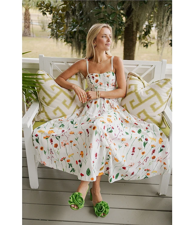 antonio melani dresses Floral Dress for Spring Events & Garden Parties this dress features @anniehappyface in the @amandajonesvaughan x