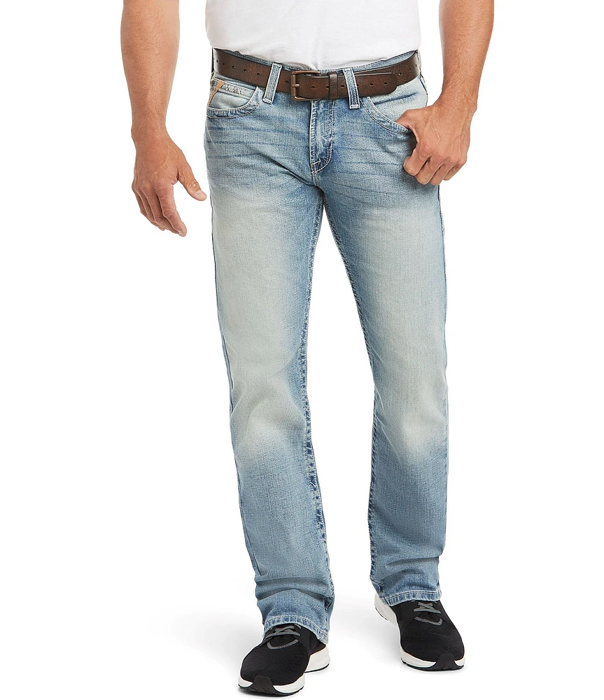 Ariat Big & Tall M7 Rocker Stretch Coltrane Low Rise Stackable Bootcut Leg Jeans