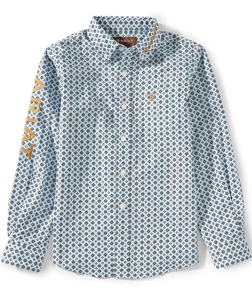 Ariat Big Boys Long-Sleeve Team Franklin Classic Shirt