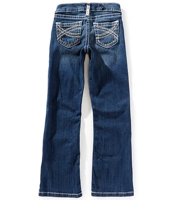 Ariat Big Girls Real Boot Cut Super Comfortable Stretch Denim Jeans