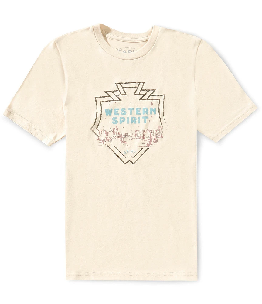 Ariat Big Girls Short-Sleeve Western Spirit T-Shirt