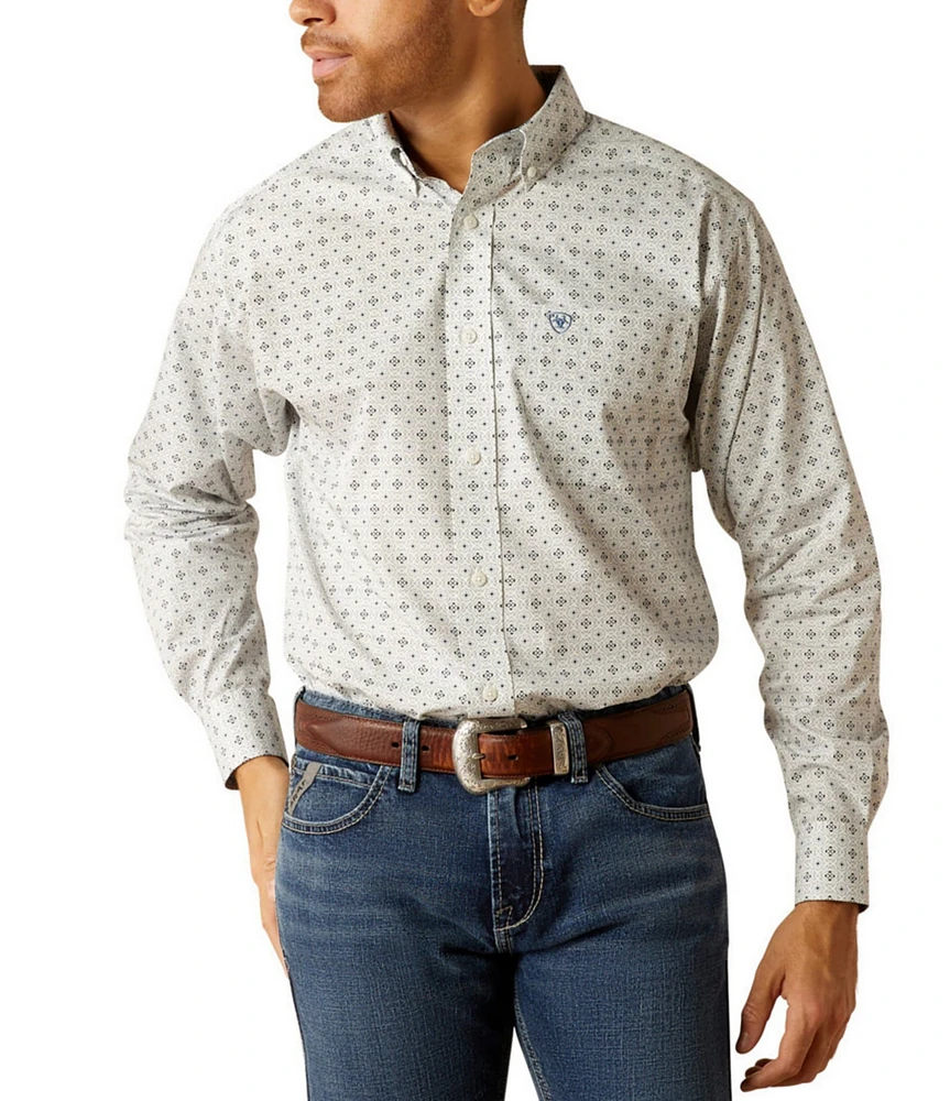 Ariat Classic Fit Lucca Long Sleeve Woven Shirt